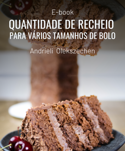 QUANTIDADE DE RECHEIOS PARA VÁRIOS TAMANHOS DE BOLO